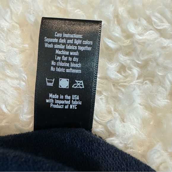 Two Blind Brothers Men's French Terry Jogger in Navy Size Medium - Picture 11 of 13